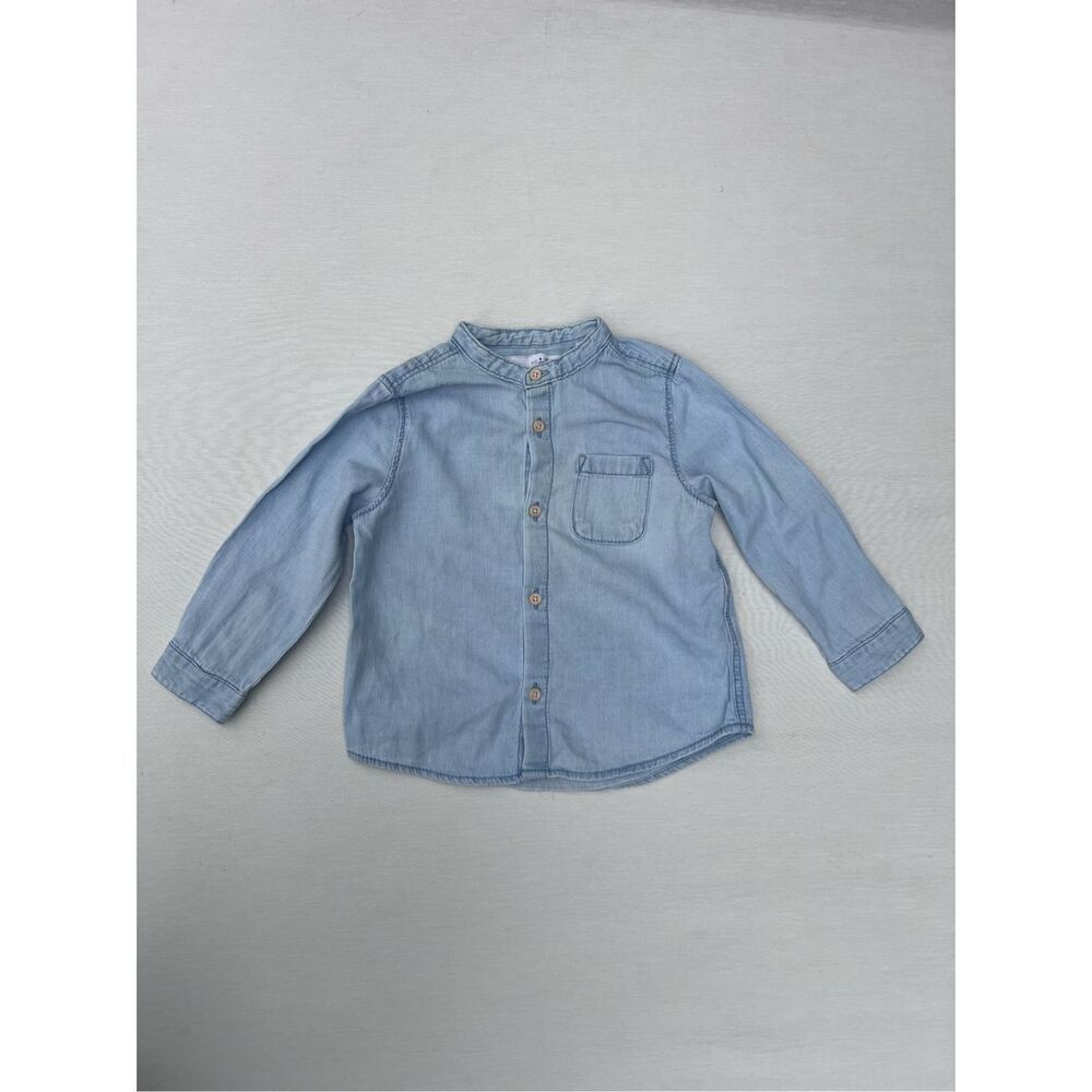 Zara Baby Boy’s Botton Down Shirt size 9-12 m